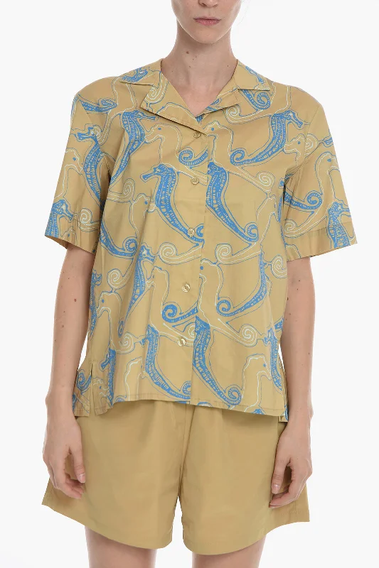 Best Sellers Samsoe Samsoe All-over Printed MALENE Shirt with Short Sleeve