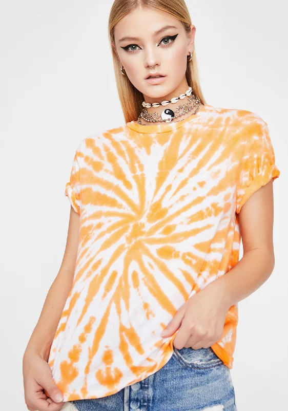 Flowing Silhouette Juiced High Summer Tie-Dye Tee