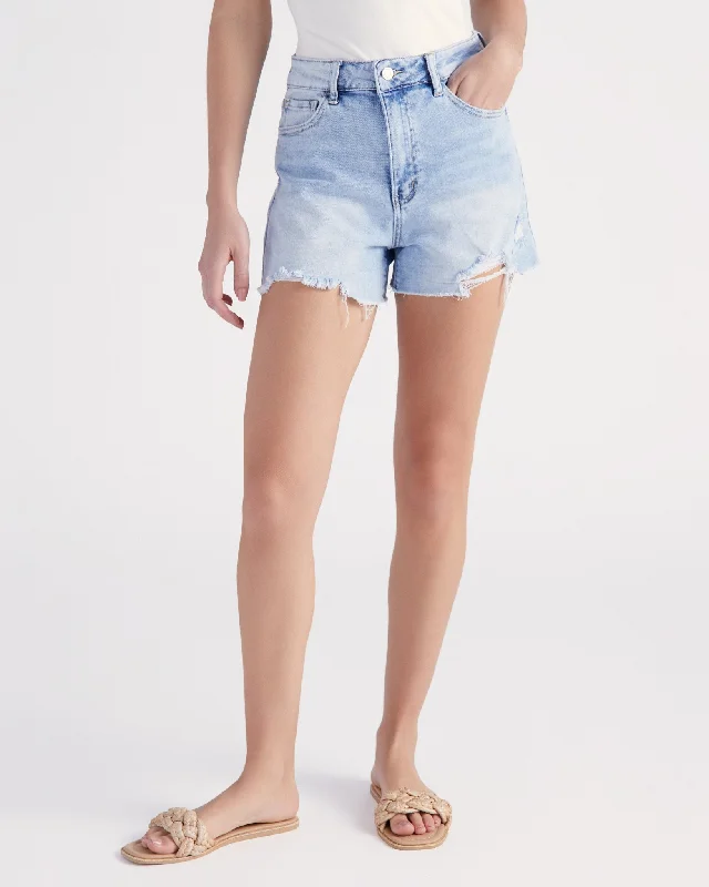 Weekend Special High Rise Mom Shorts