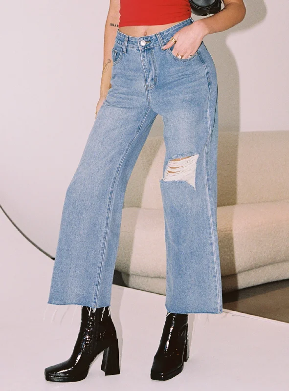 Lighten Up With Nordic Styles Tianna Denim Jeans