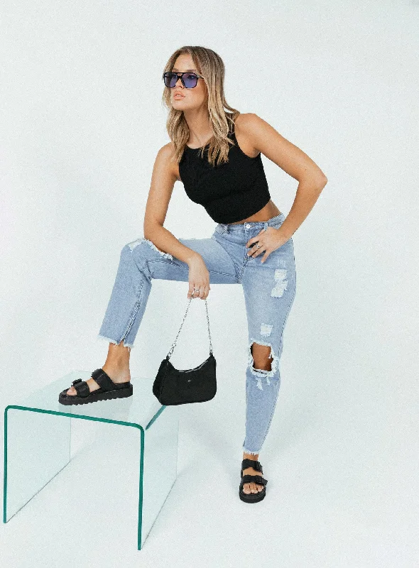 New Season Fashion Preview Sale Paola Straight Leg Denim Jeans