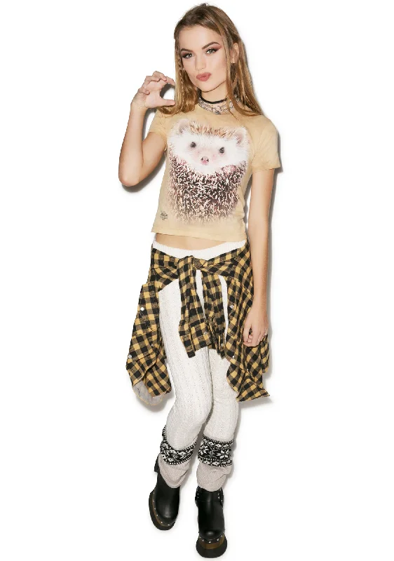 Season Offer Big Face Hedgehog Tee