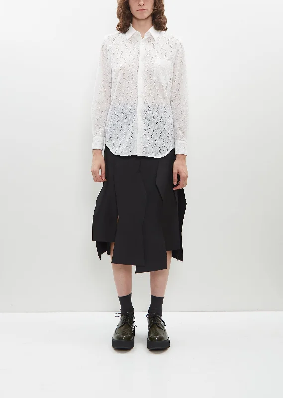 Season Appropriate Women's Collection Paneled Skirt