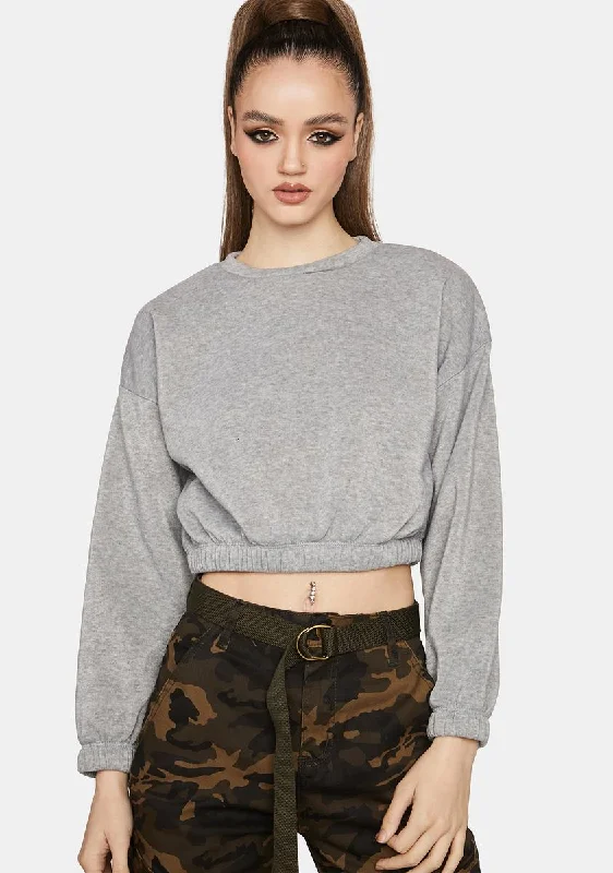 New Arrivals Misty Nice To Me Cropped Sweater