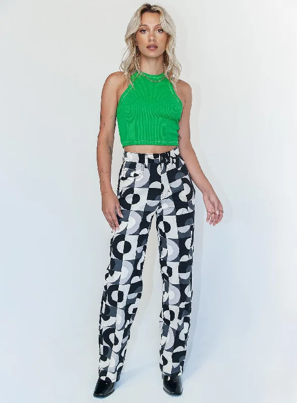 Limited - Time Bundle Motel Parallel Jeans Retro Optic Spot