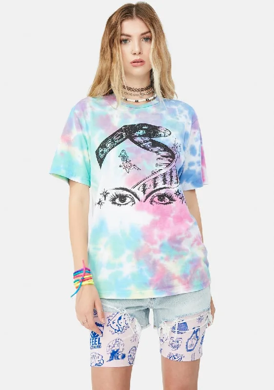 Clearance Event Fairy Garden Tie Dye Tee