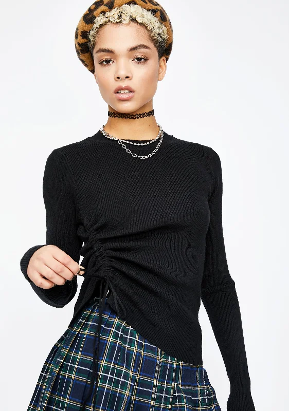 Trend Setting Threads Hardcore Hottie Ruched Sweater