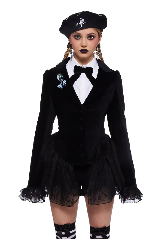 Seize Bargains Spiritual Daze Velveteen Blazer