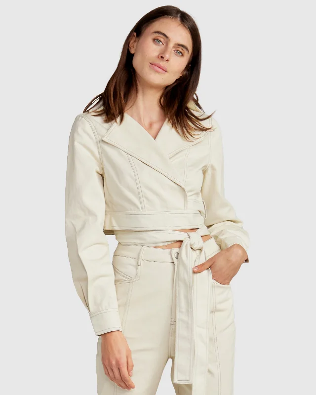 Quality Wear Love Lies Wrap Jacket