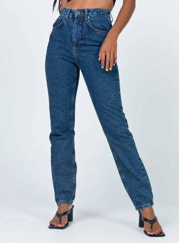 Designer Wear On Sale Ragged Priest Cougar Jean Indigo Denim