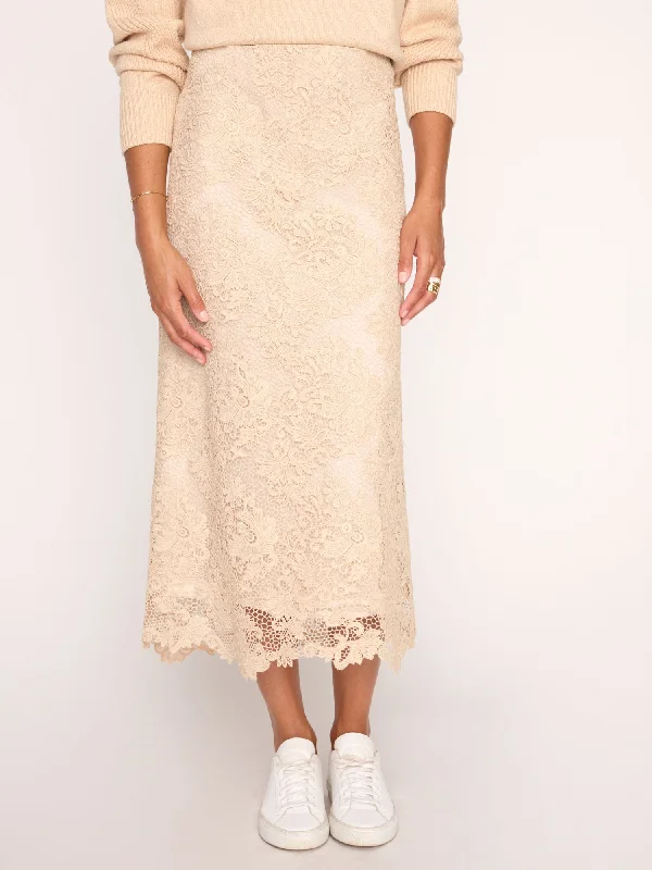 Elegant Style The Mara Lace Skirt