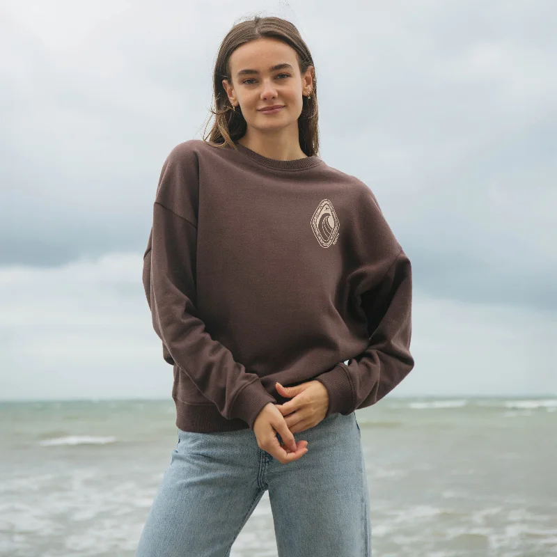 Summer Fashion Women's Island Rhythm Oversized Sweatshirt