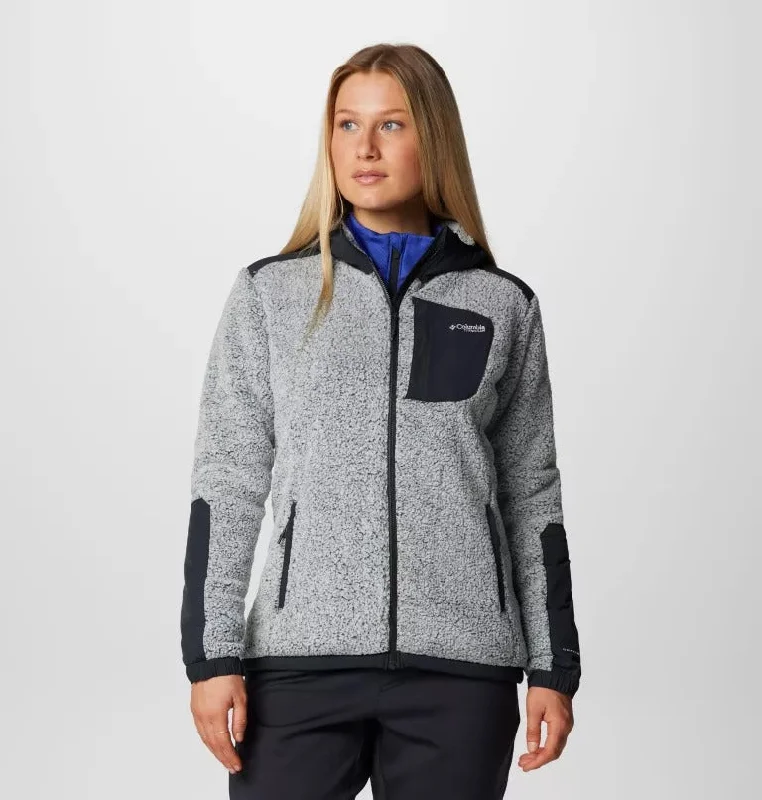 Spring Fashion Women's Arctic Crest Sherpa Full Zip Fleece Jacket