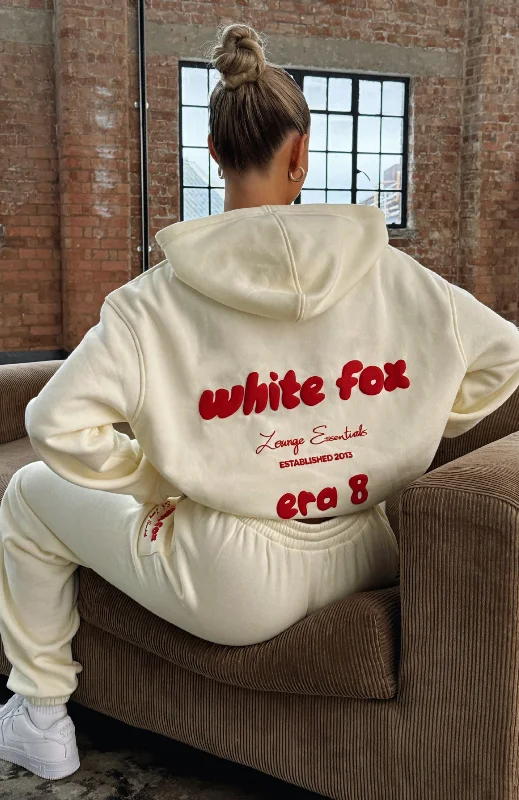 Explore What's New Era 8 Oversized Hoodie Cherry Cream