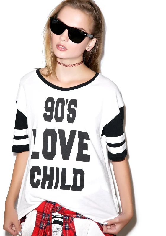 Mid - Week Surprise 90s Love Child Tee