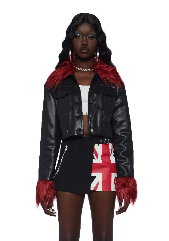 Discount Extravaganza Hard To Replace Cropped Jacket