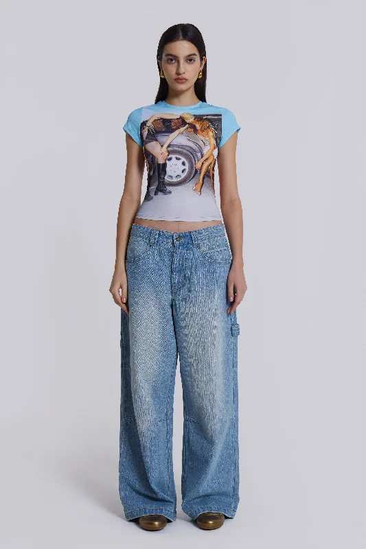 Fashion Sale Light Wash Colossus Carpenter Jeans