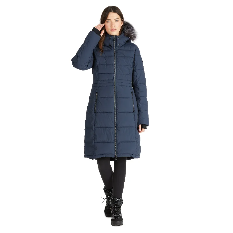 Sustainable Fashion Extravaganza Pajar Women’s Jupiter Stretch Long Quilted Puffer