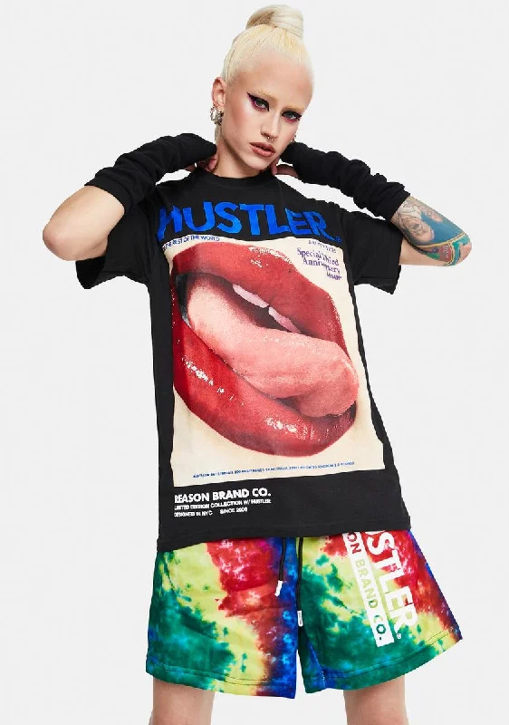 Seasonal Fashion X Hustler Lick Tee