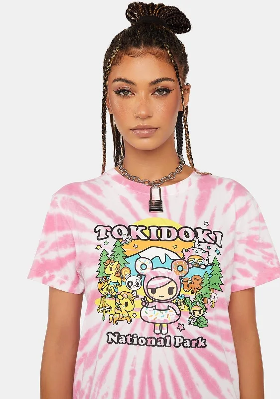 Graceful Movement Parks And tokidoki Tie Dye Tee