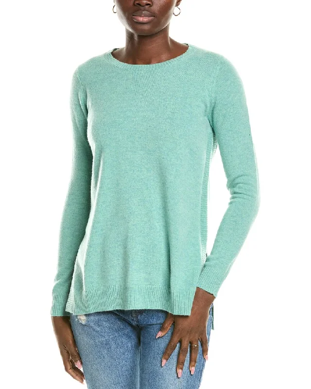 Wardrobe Refresh sofiacashmere Tunic Cashmere Sweater