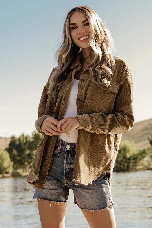 Crazy Price Slashing Greeley Corduroy Jacket | Coffee