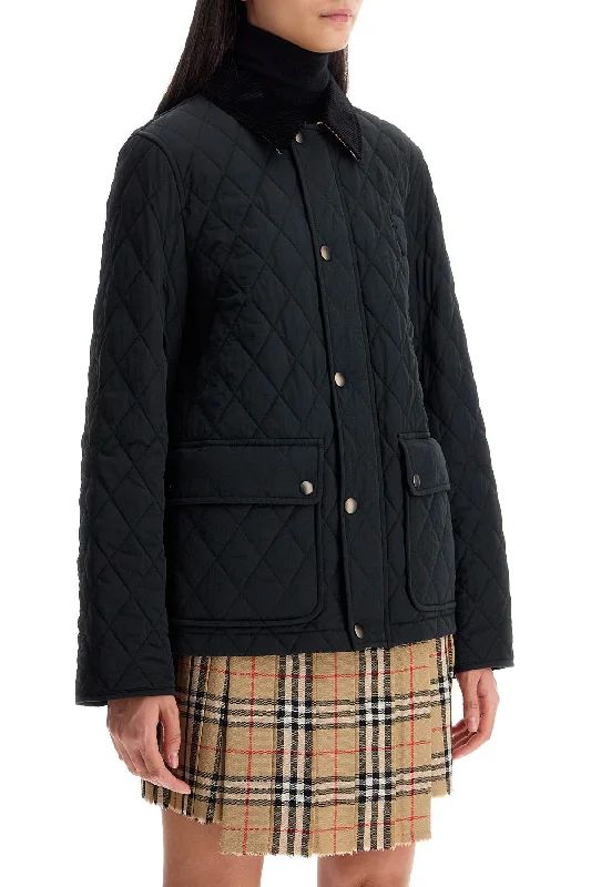 Trend Alert Burberry B Shield Quilted Jacket