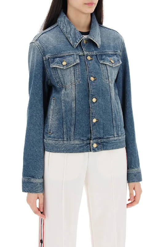 Chic Outfits Golden Goose Short Denim Jacket