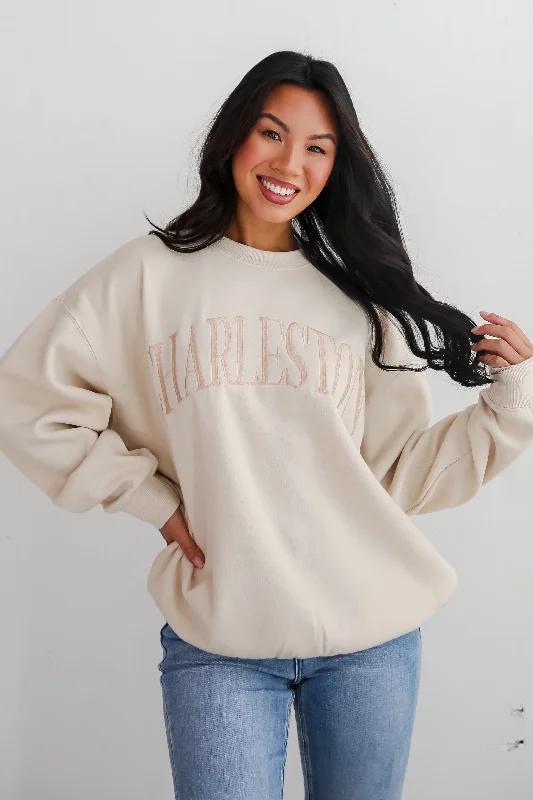 Elegant Attire Charleston Embroidered Sweatshirt