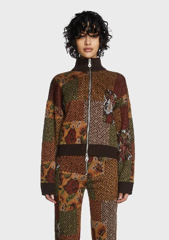 Season Transition Versatile Wear Clearance Chakra Bomber Jacket