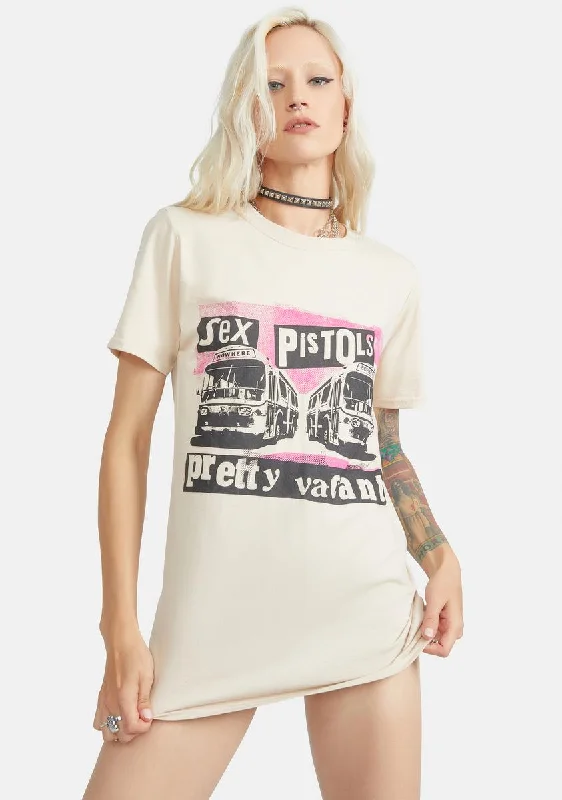 Feminine Flow Sex Pistols Pretty Vacant Tee