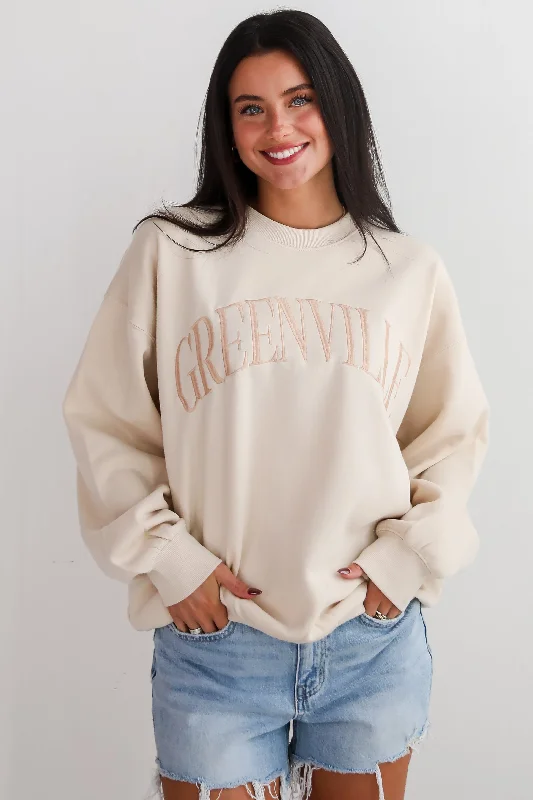 Relaxed Style Greenville Embroidered Sweatshirt