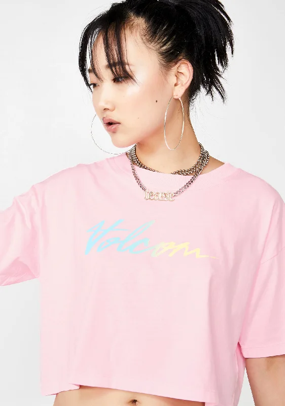 Eclectic Style Wardrobe Petal Neon And On Tee