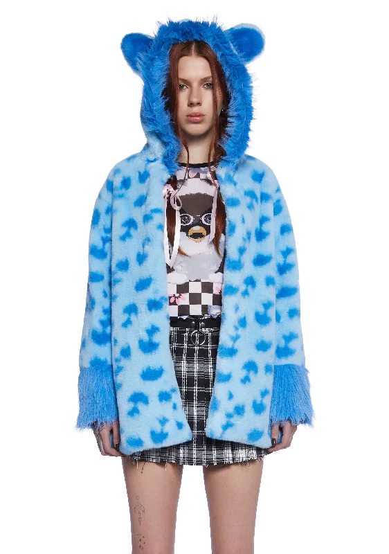 Big Savings Sing Me A Song Faux Fur Coat