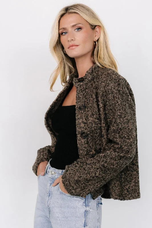 Flash Sale Tilly Jacket | Brown + Black