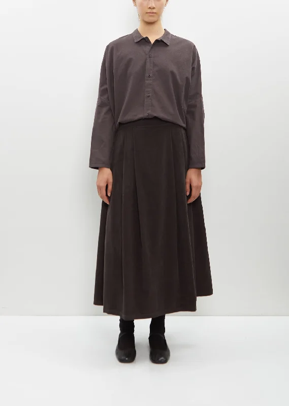 Comfort Meets Fashion Maso Skirt — Bark