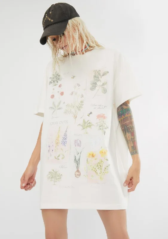 Spring Fashion Fox Gloves Dad Tee