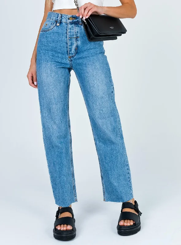 Daily Deals Thrills Paige Jean Trucker Blue