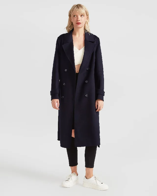 Stylish Basics Front Runner Belted Coat