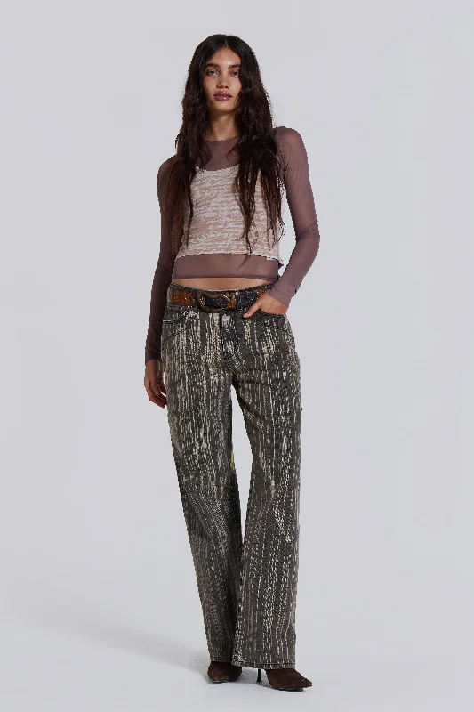 Limited Styles Jana Stripe Jeans