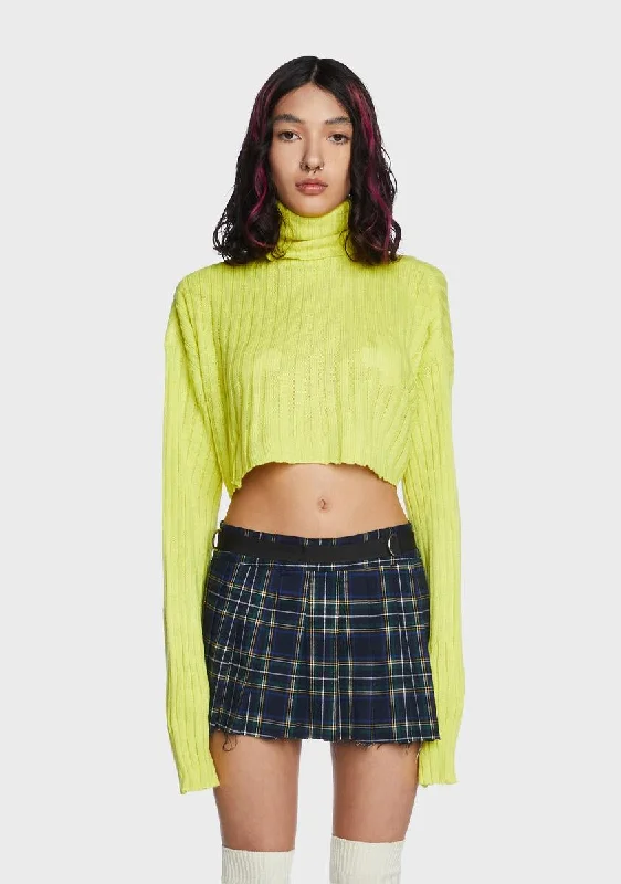 Anniversary Sale Falling Back Cropped Sweater