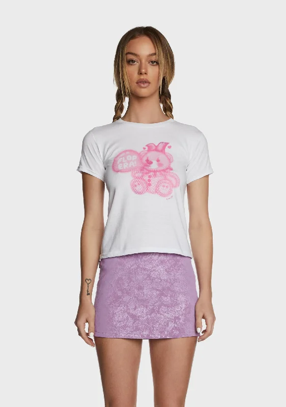 Feminine Flow Flop Era Baby Tee