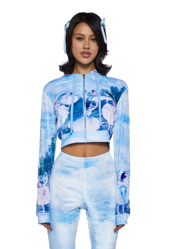 Exclusive Designer Collection Dress Rehearsal Cropped Hoodie