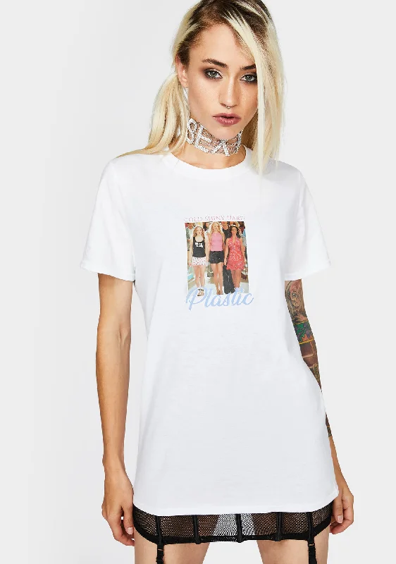 Minimalist Office - Ready Style X Mean Girls Cold Hard Shiny Plastic Tee