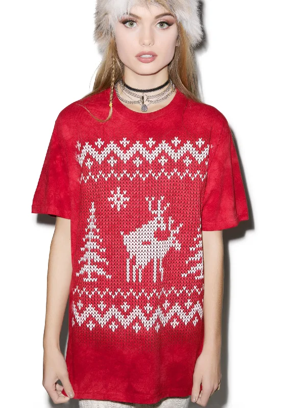 Special Offer Naughty Reindeer Tee