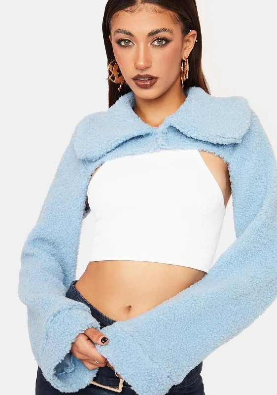 Limited Time Offers Powder So Headstrong Micro Crop Jacket