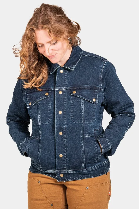 Comfortable Chic Women's Thermal Trucker Jacket