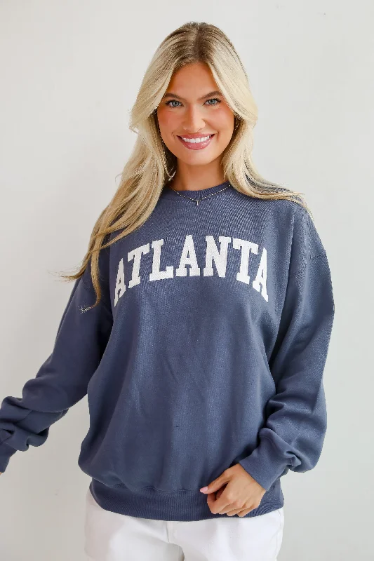 Evening Looks Atlanta Embroidered Sweatshirt