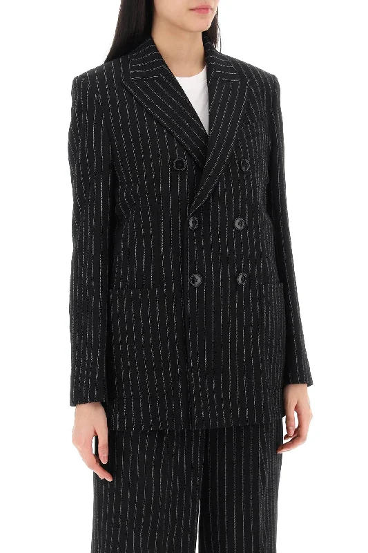 Limited Edition Ami Alexandre Matiussi Double-Breasted Pinstripe