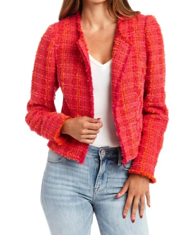 Stylish Savings Bea Jacket In Fire